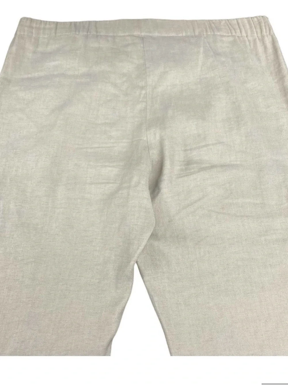 BABATON Aritzia Dexter Linen Cropped Linen Dress Pants Sz XS Pull On